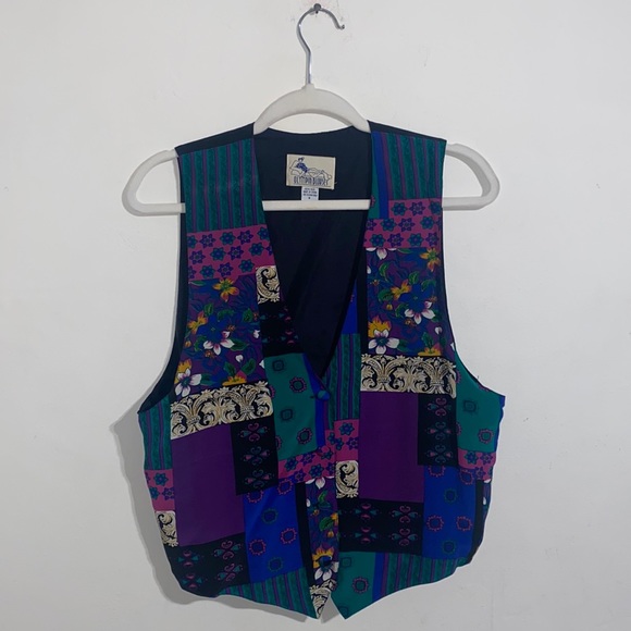 Olympia Blouses Tops - Vintage Olympia Blouses 100% Silk Vest
